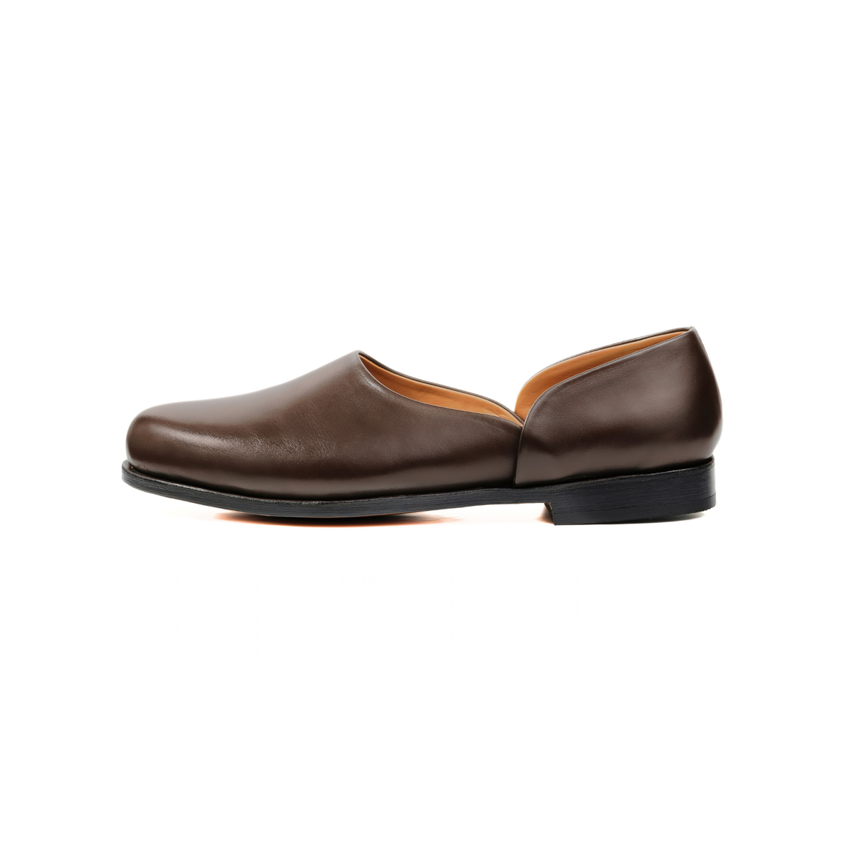 Slip On Loafer in Dark Brown Cowhide