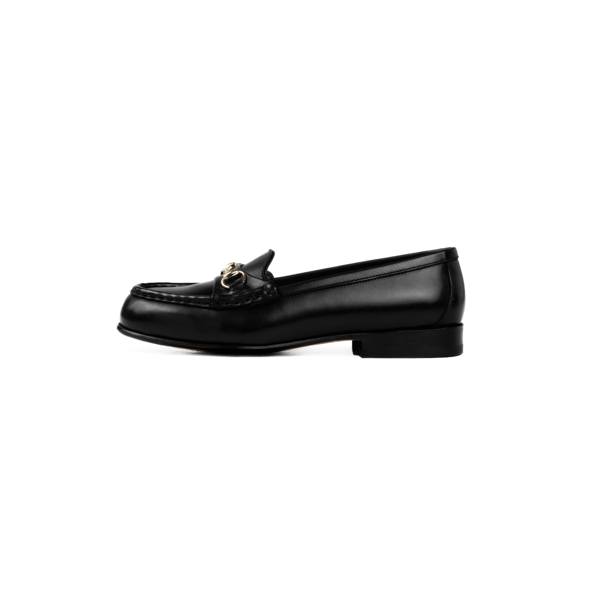 Femme Bit Loafer in Black Calf