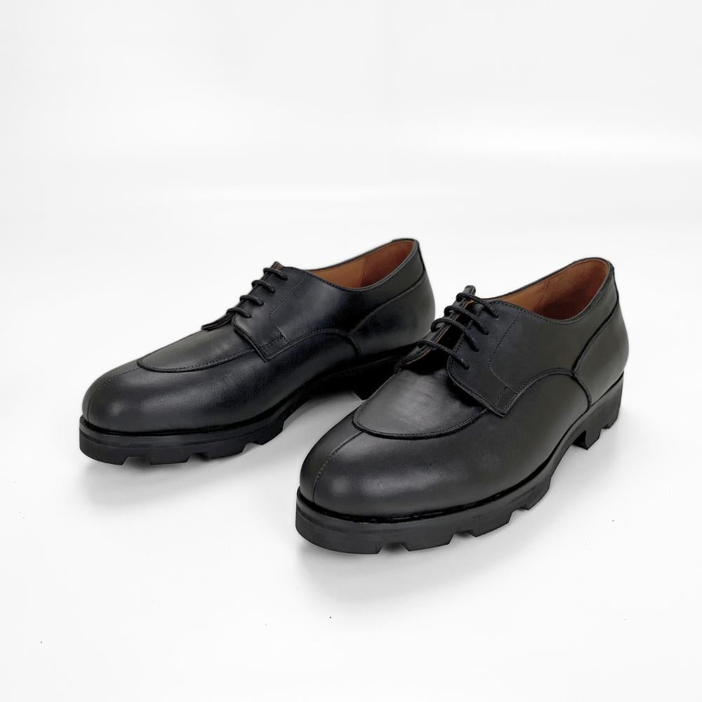 Hunt Derby in Black Calf