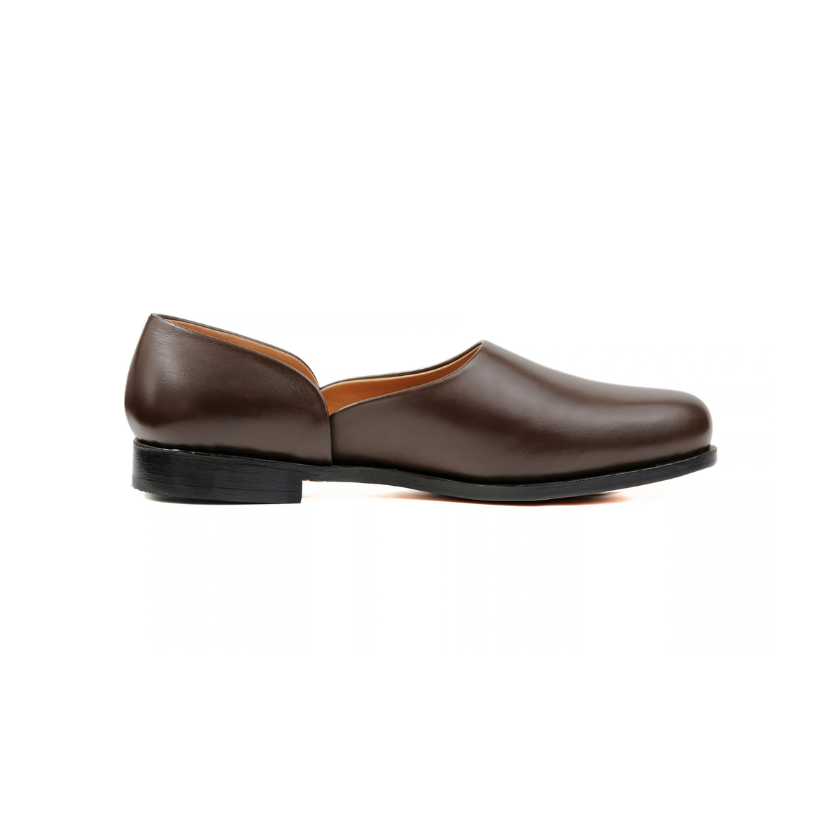 Slip On Loafer in Dark Brown Cowhide