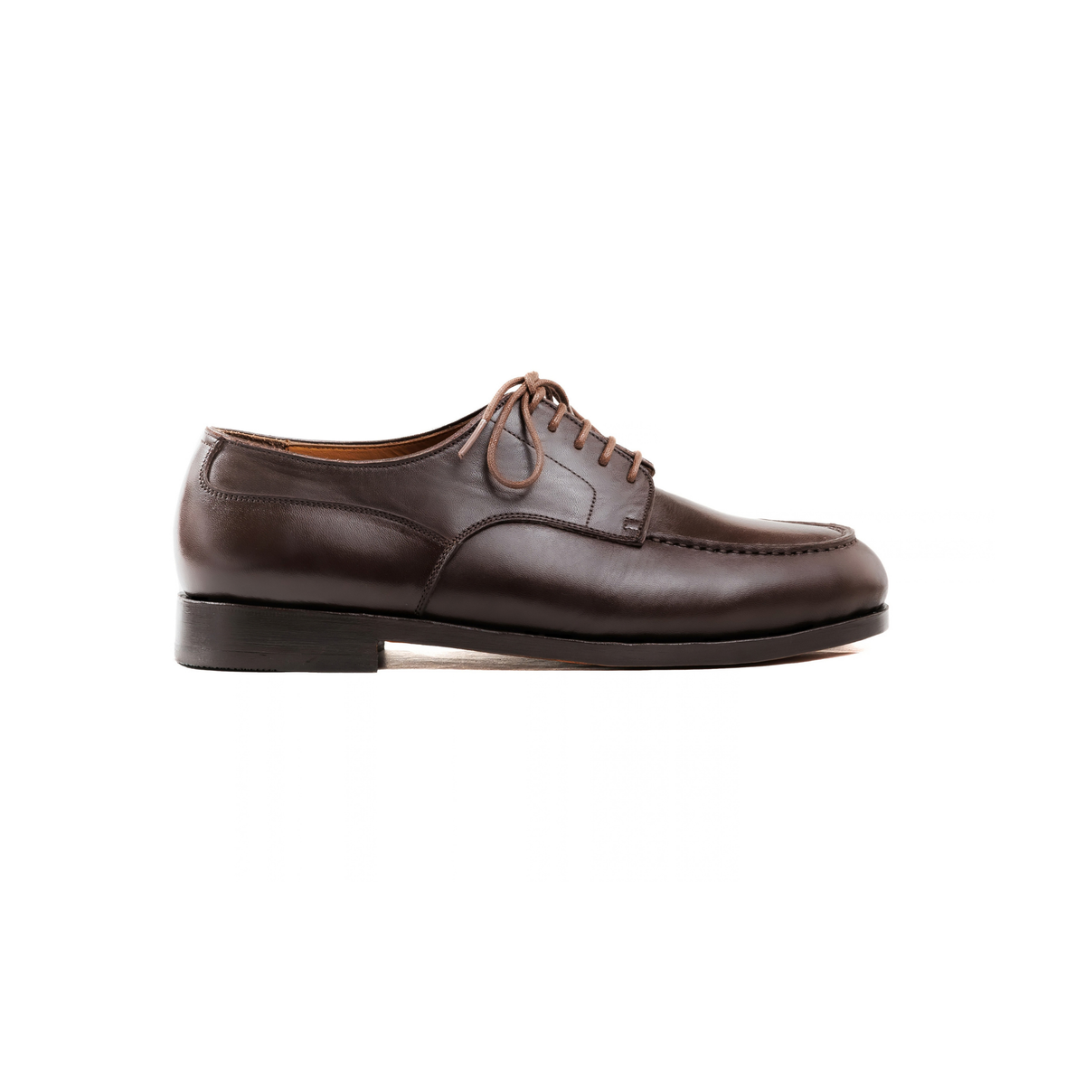 Golf Derby in Dark Brown Cowhide
