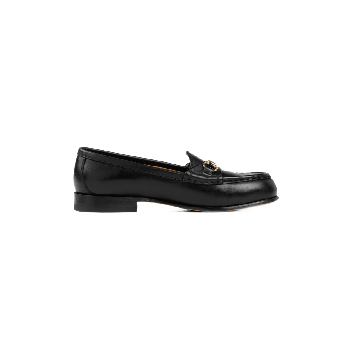 Femme Bit Loafer in Black Calf