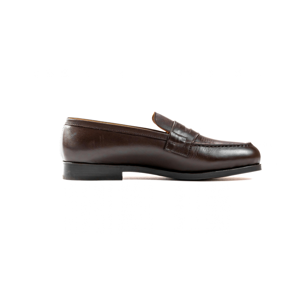 Classic Penny Loafer in Dark Brown Cowhide