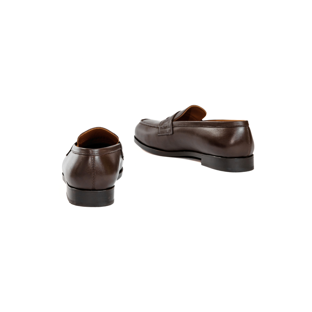 Classic Penny Loafer in Dark Brown Cowhide