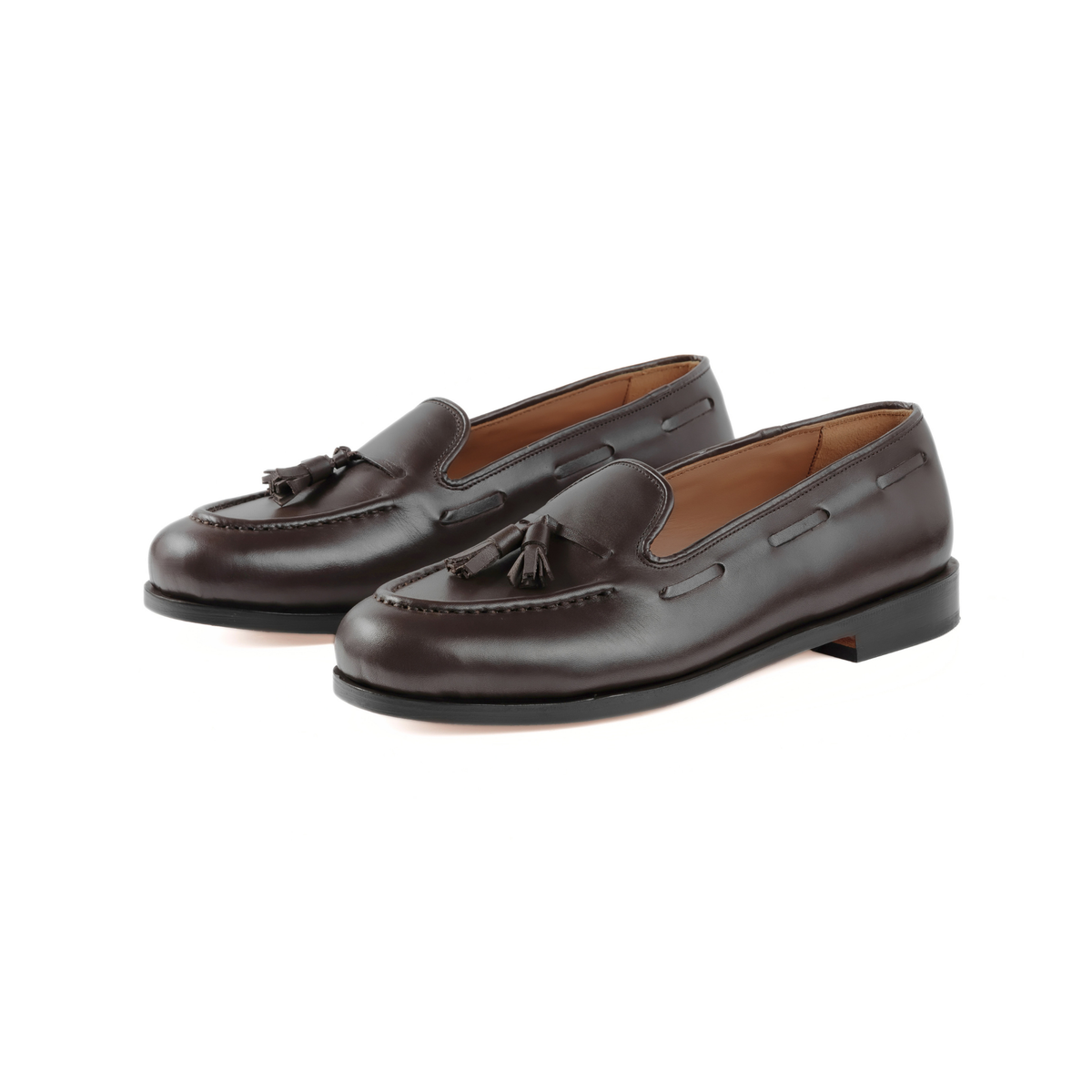 Tassel Loafer in Dark Brown Cowhide
