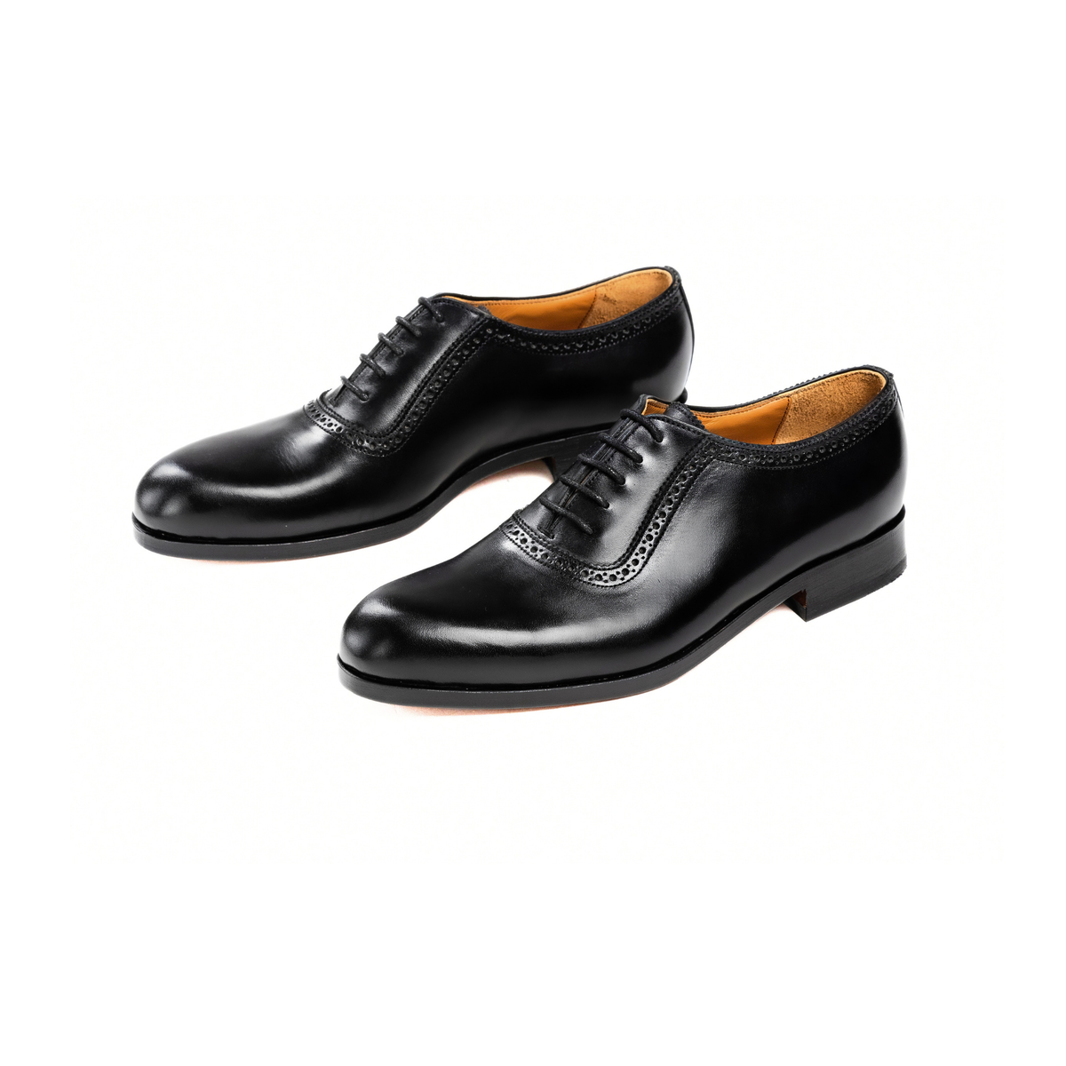Adelaide Oxford in Black Calf