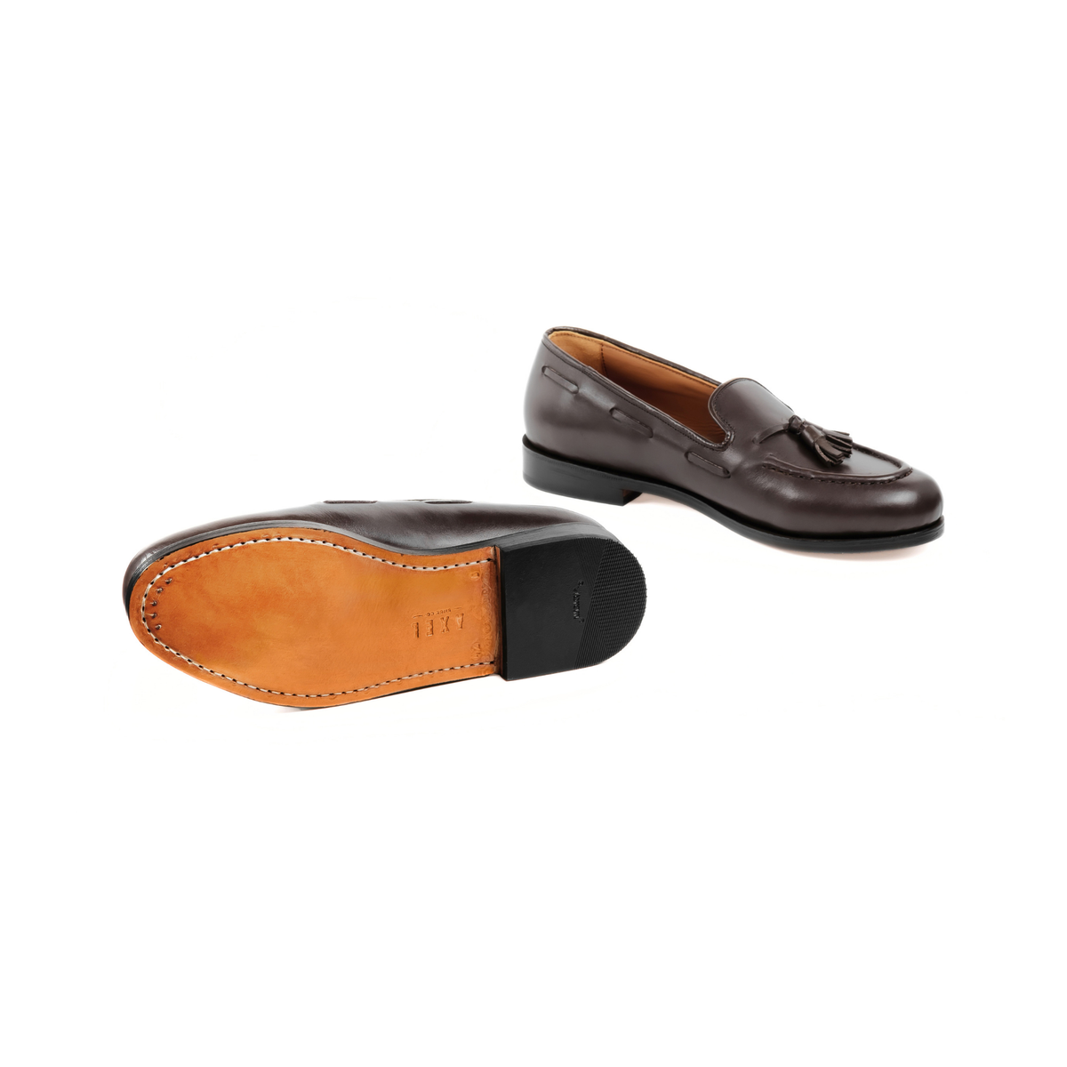 Tassel Loafer in Dark Brown Cowhide