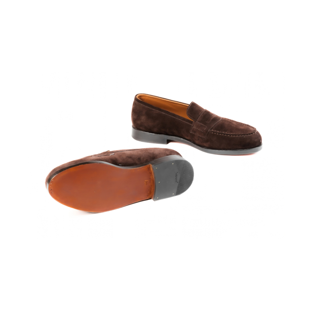 Classic Penny Loafer in Chocolate Suede