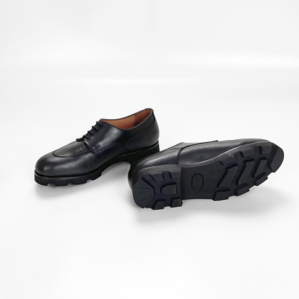 Hunt Derby in Black Calf