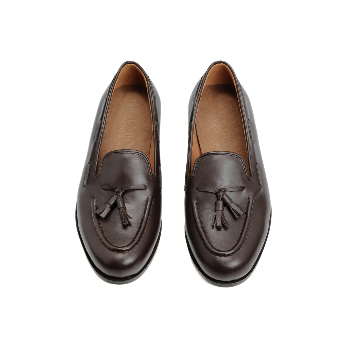 Tassel Loafer in Dark Brown Cowhide