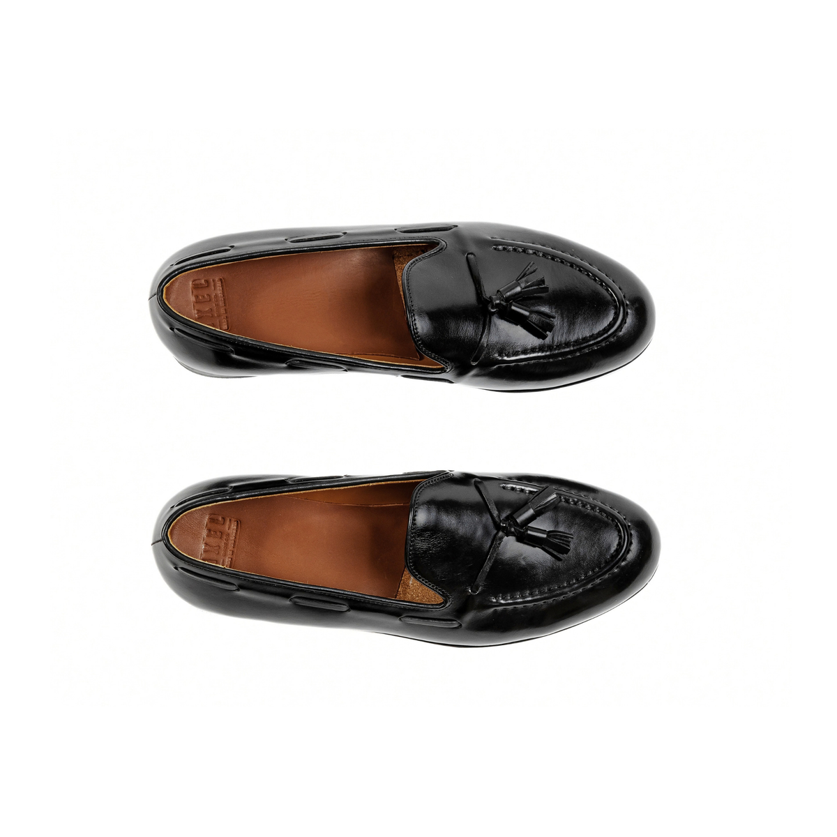 Tassel Loafer in Black Calf