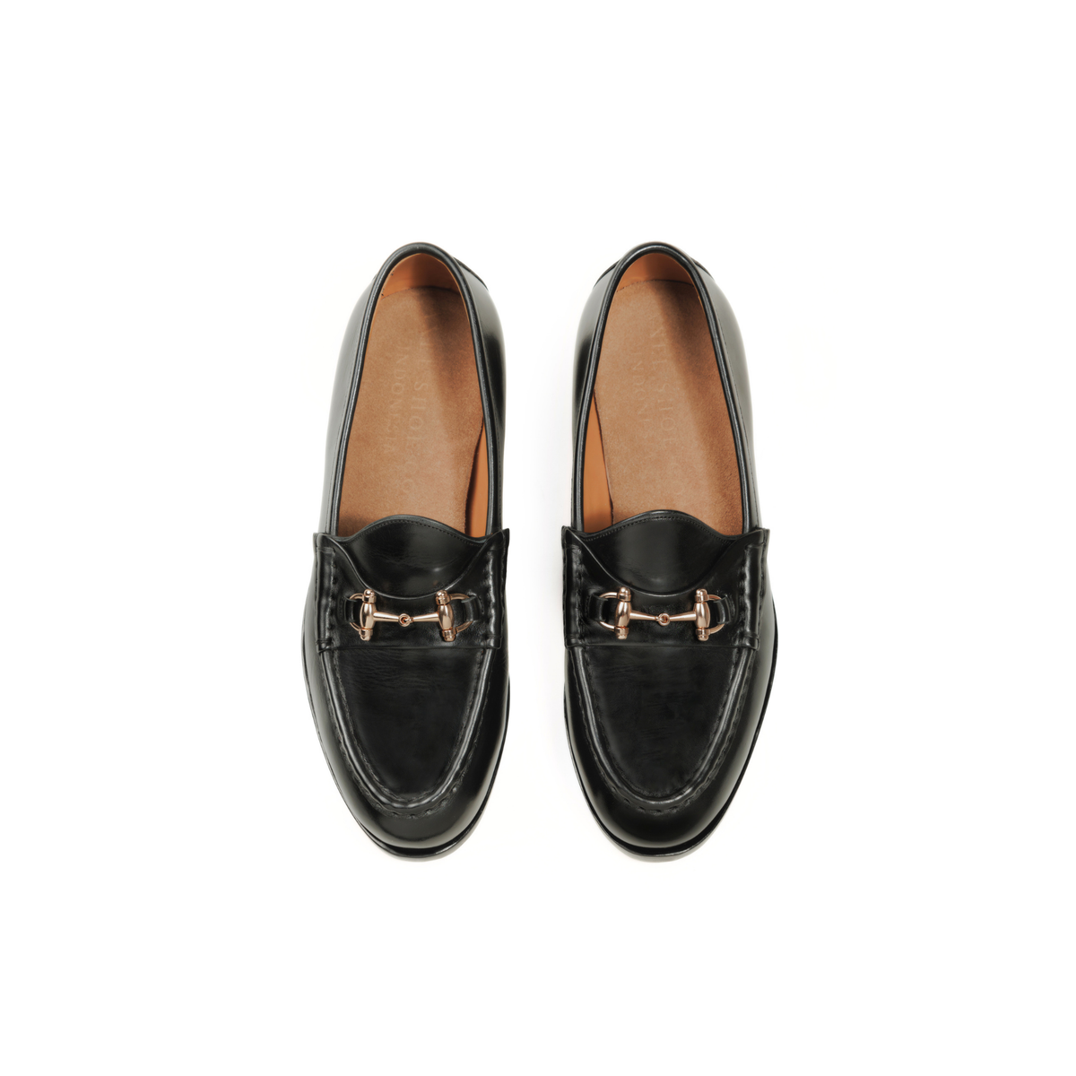 Bit Loafer in Black Calf