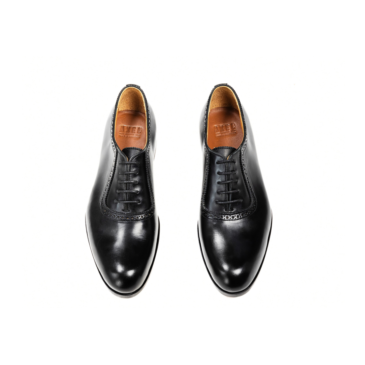 Adelaide Oxford in Black Calf