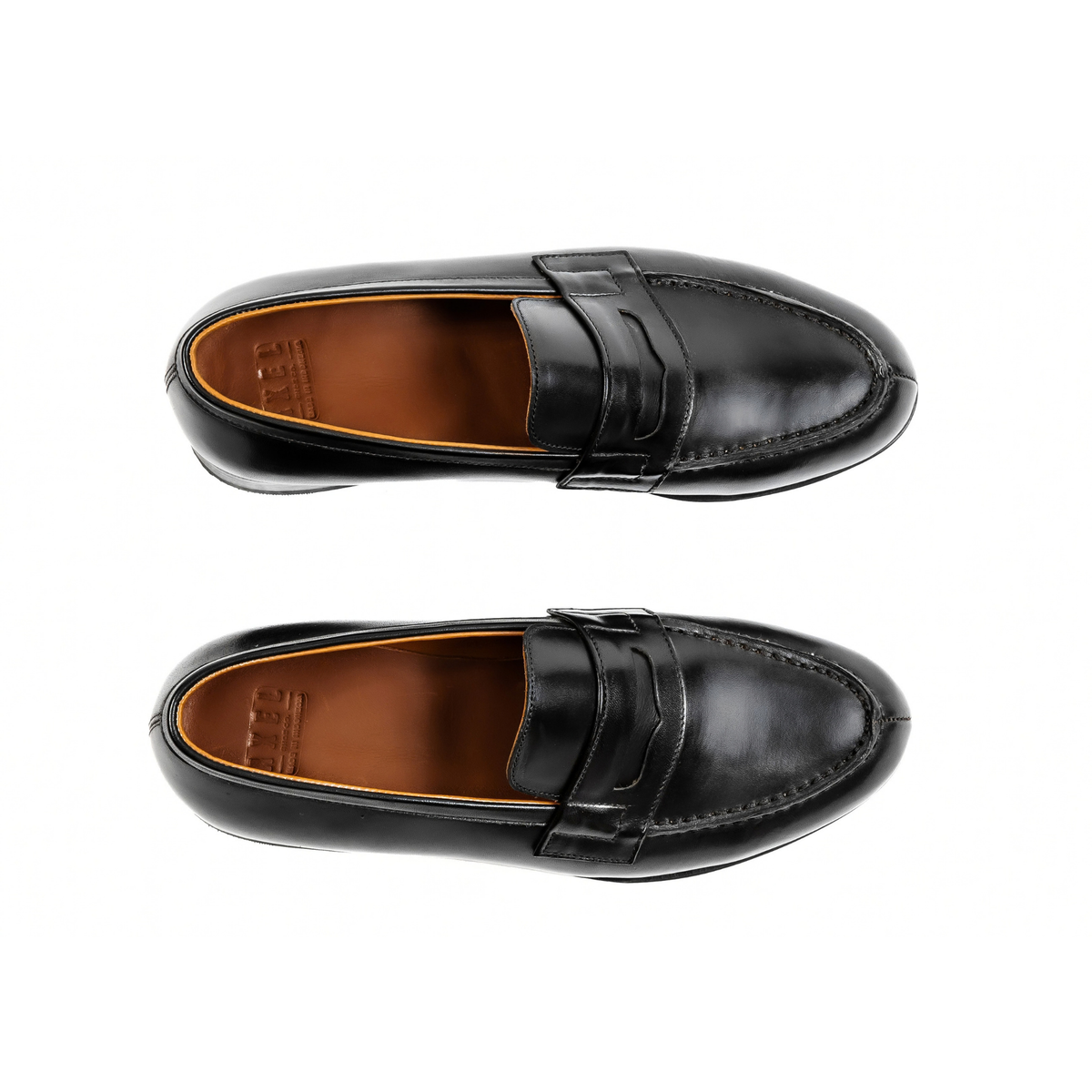 Classic Penny Loafer in Black Calf