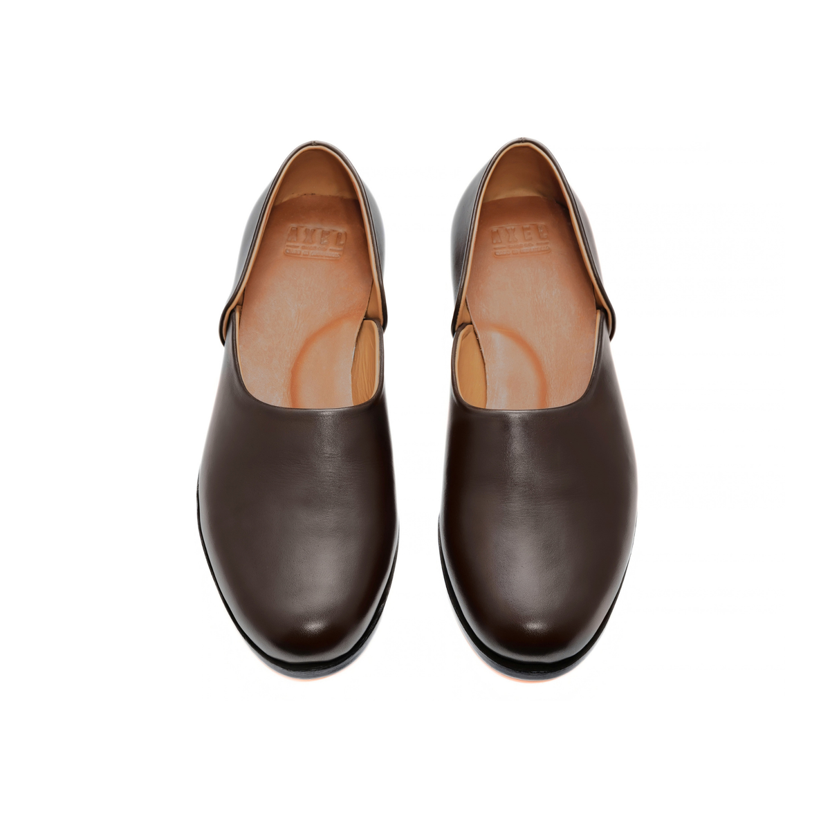 Slip On Loafer in Dark Brown Cowhide