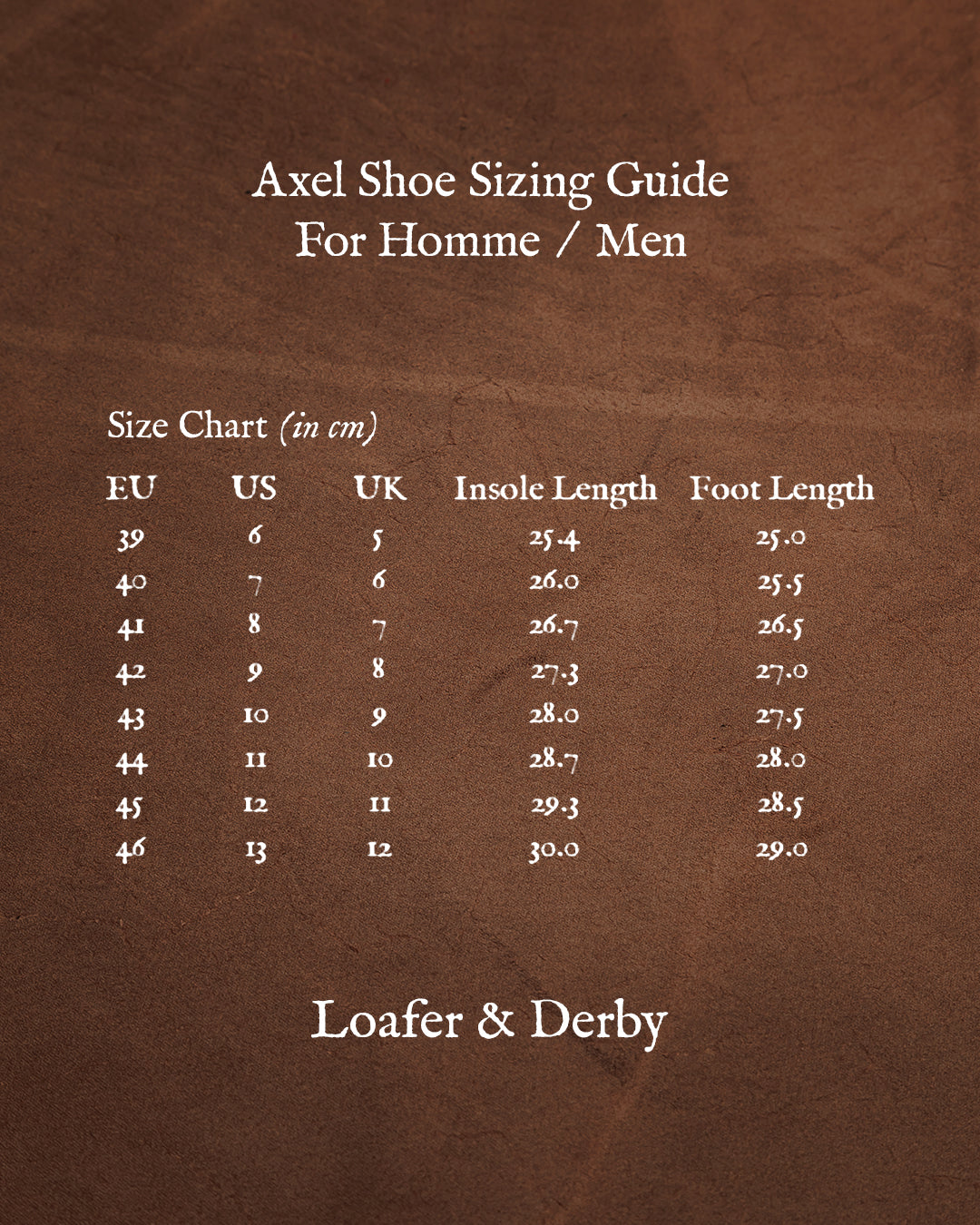 Size guide