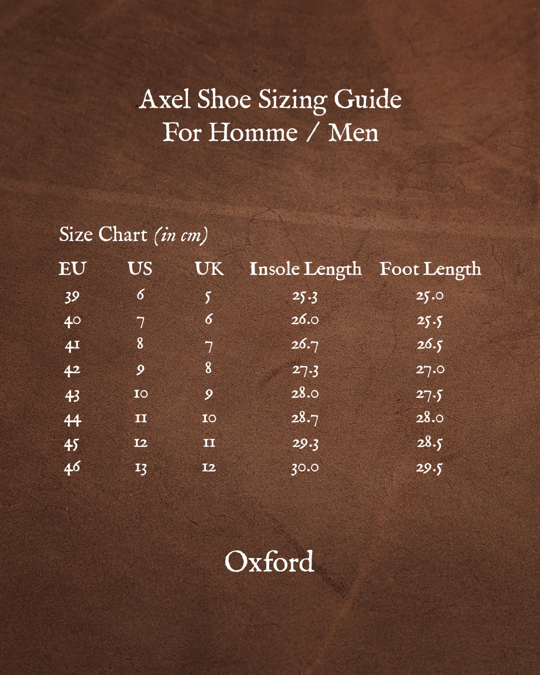 Size guide